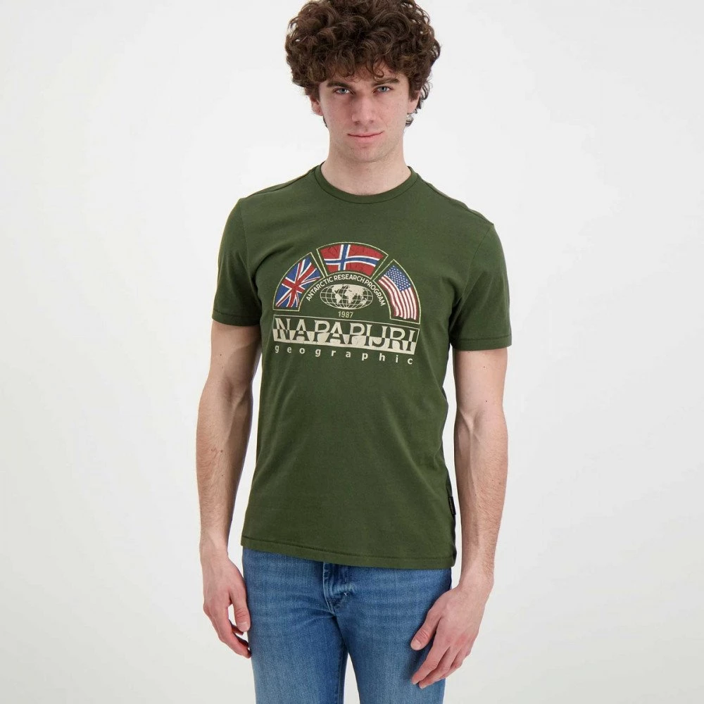 NAPAPIJRI T-SHIRT TURIN Nero 5 NAPAPIJRI T-SHIRT TURIN Nero - immagine 3