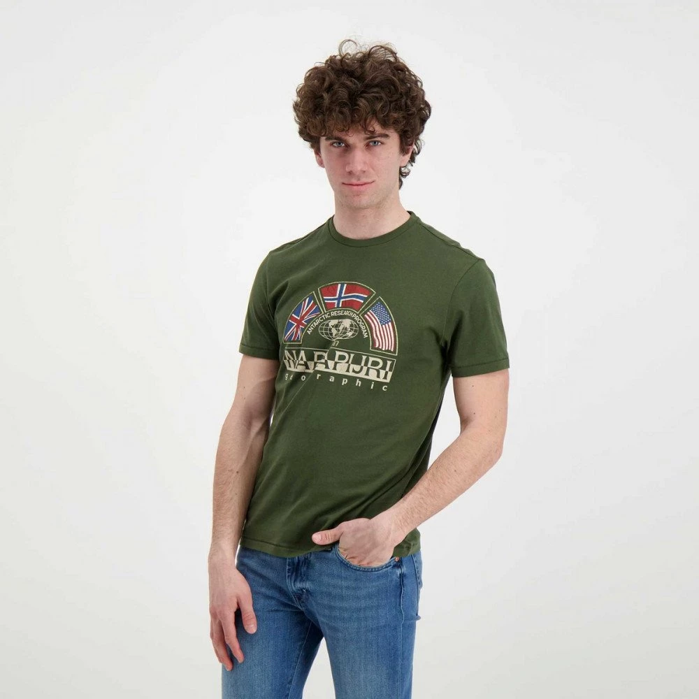 NAPAPIJRI T-SHIRT TURIN Nero 7 NAPAPIJRI T-SHIRT TURIN Nero - immagine 5