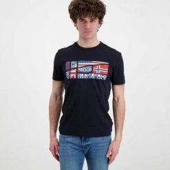 NAPAPIJRI T-SHIRT TURIN Blu 10 NAPAPIJRI T-SHIRT TURIN Blu -Offerta Economica Novità napapijri np0a4g34 t shirt turin casual uomo 044922401 176 3