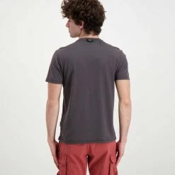 NAPAPIJRI T-SHIRT TURIN Rosso -Offerta Economica Novità napapijri np0a4g34 t shirt turin casual uomo 044922601 h74 4