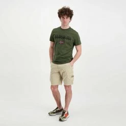 NAPAPIJRI BERMUDA CARGO NUS Verde -Offerta Economica Novità napapijri np0a4g5g bermuda cargo nus casual uomo 045015001 gi8 6