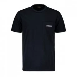 NAPAPIJRI T-SHIRT POCKET MORGEX Blu