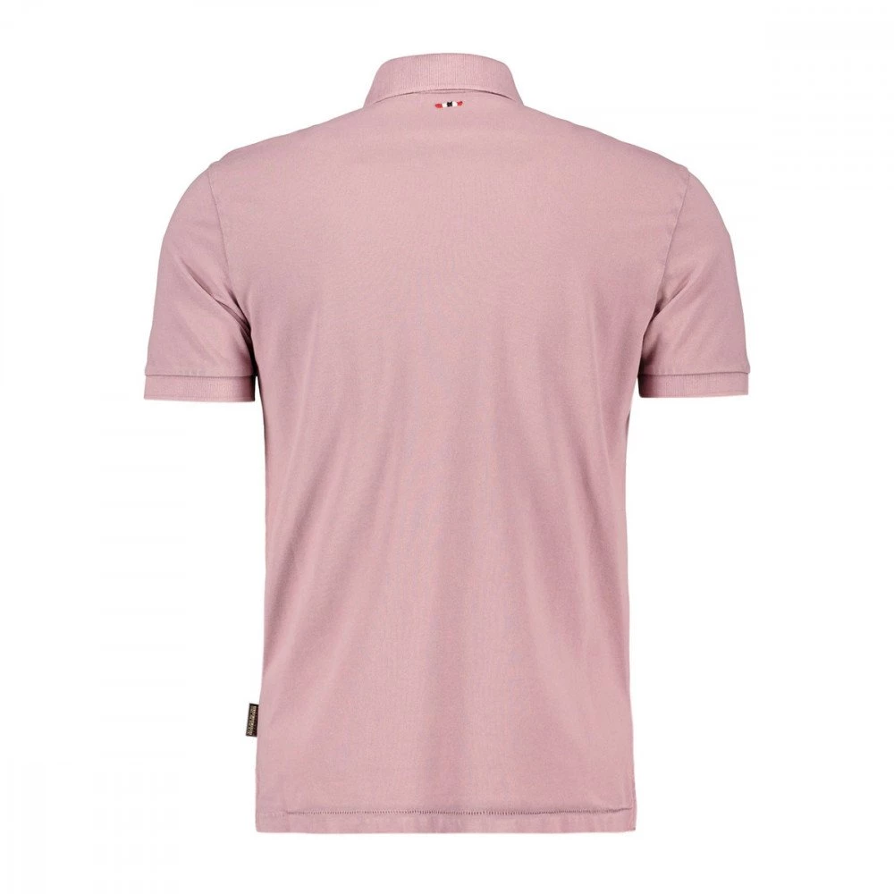 NAPAPIJRI POLO CON RICAMO BANDIERA ELBAS Rosa 4 NAPAPIJRI POLO CON RICAMO BANDIERA ELBAS Rosa - immagine 2