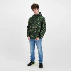 NAPAPIJRI GIACCA RAINFOREST FREESTRIDER Verde -Offerta Economica Novità napapijri np0a4gga giacca rainforest freerunner aop casual uomo 044924301 f9v 6