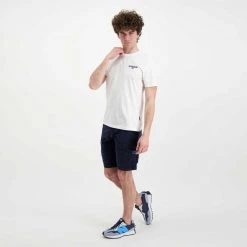 NAPAPIJRI T-SHIRT ICE Bianco -Offerta Economica Novità napapijri np0a4gwi t shirt ice casual uomo 044924401 002 5