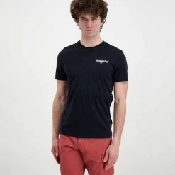 NAPAPIJRI T-SHIRT ICE Blu -Offerta Economica Novità napapijri np0a4gwi t shirt ice casual uomo 044924601 176 2