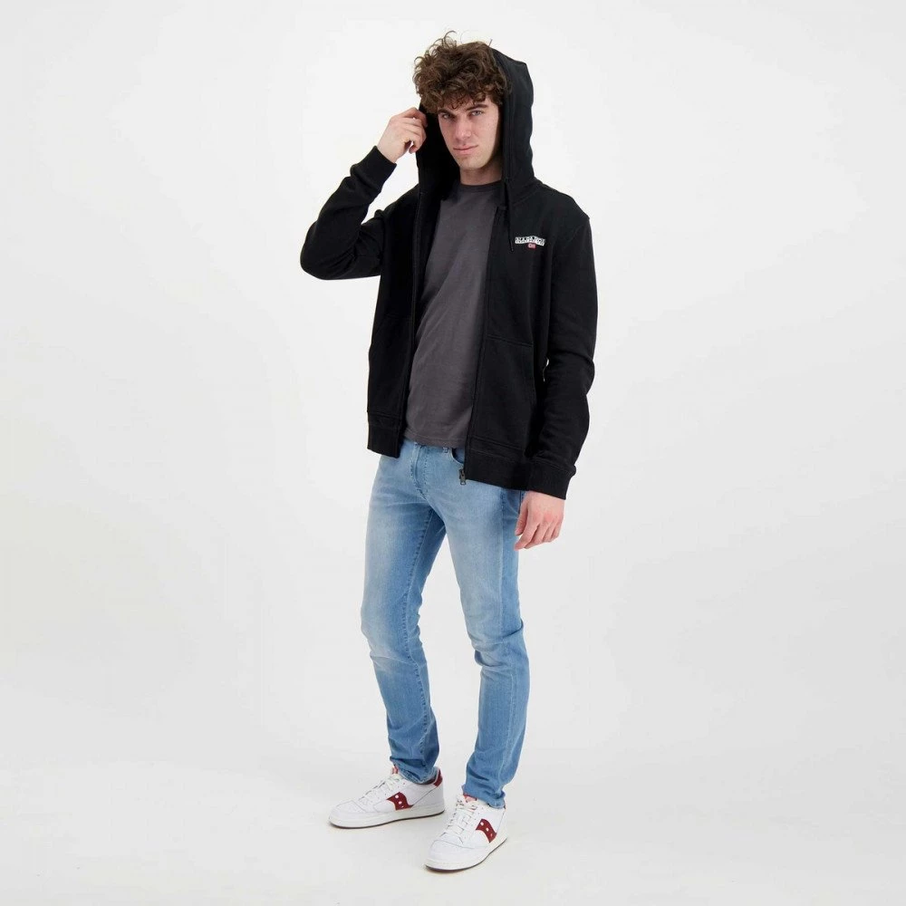 NAPAPIJRI FELPA FULL ZIP CON CAPPUCCIO ICE Nero 8 NAPAPIJRI FELPA FULL ZIP CON CAPPUCCIO ICE Nero - immagine 6