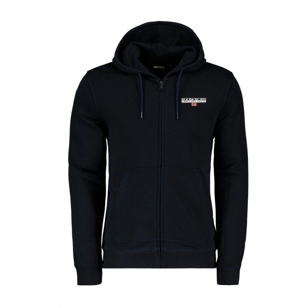 NAPAPIJRI FELPA FULL ZIP CON CAPPUCCIO ICE Blu 3 NAPAPIJRI FELPA FULL ZIP CON CAPPUCCIO ICE Blu