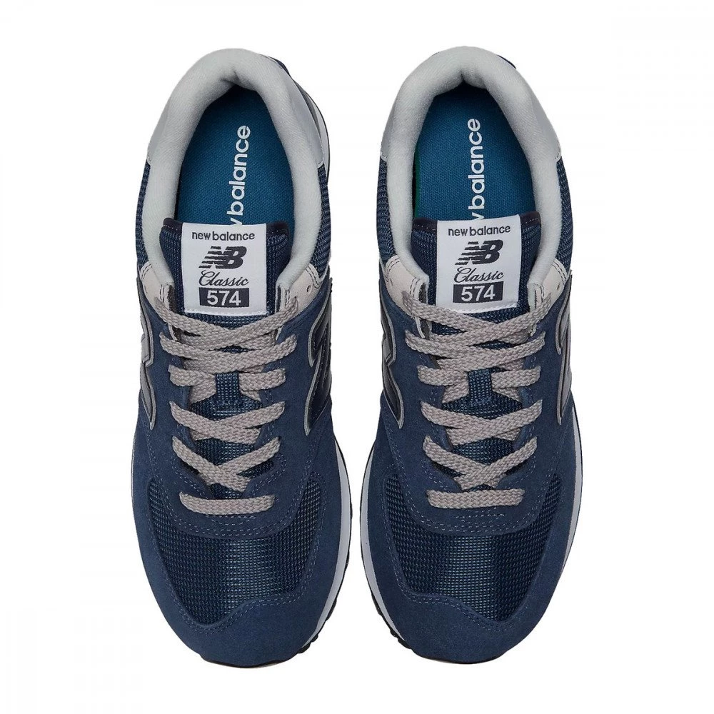 NEW BALANCE 574 GREEN LEAF Blu 5 NEW BALANCE 574 GREEN LEAF Blu - immagine 3