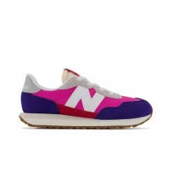 NEW BALANCE 237 ELASTICO BAMBINA Rosa, Viola