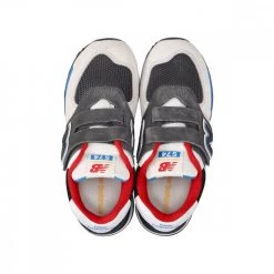 NEW BALANCE 574 VELCRO BAMBINO Grigio -Offerta Economica Novità new balance pv574lb1 574 velcro bambino tutte sneaker bambino 044463801 lb1 3
