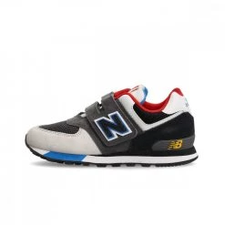 NEW BALANCE 574 VELCRO BAMBINO Grigio -Offerta Economica Novità new balance pv574lb1 574 velcro bambino tutte sneaker bambino 044463801 lb1 5