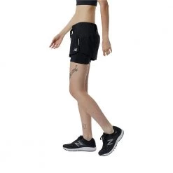 NEW BALANCE SHORT IMPACT RUN 2IN1 DONNA Nero -Offerta Economica Novità new balance ws21270bk short impact run 2in1 donna abbigliamento running donna 044881501 bk 2