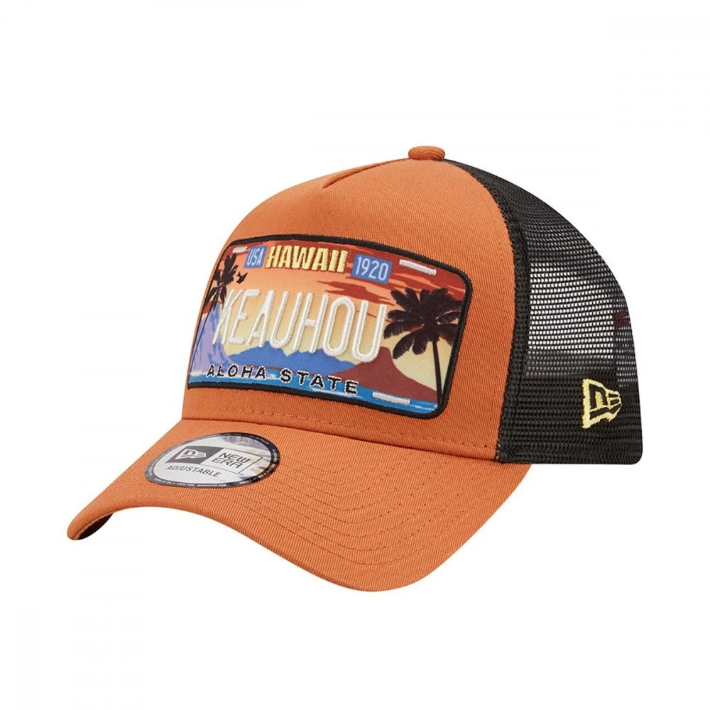 NEW ERA LICENSE PLATE TRUCKER KEAUHOU STF 3 NEW ERA LICENSE PLATE TRUCKER KEAUHOU STF