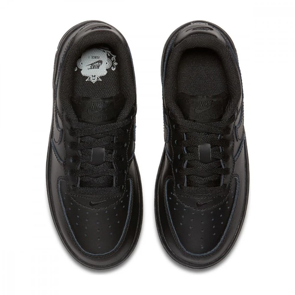 NIKE Air Force 1 LOW Bambino Nero 6 NIKE Air Force 1 LOW Bambino Nero - immagine 4