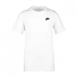 NIKE T-SHIRT FUTURA BAMBINO Bianco