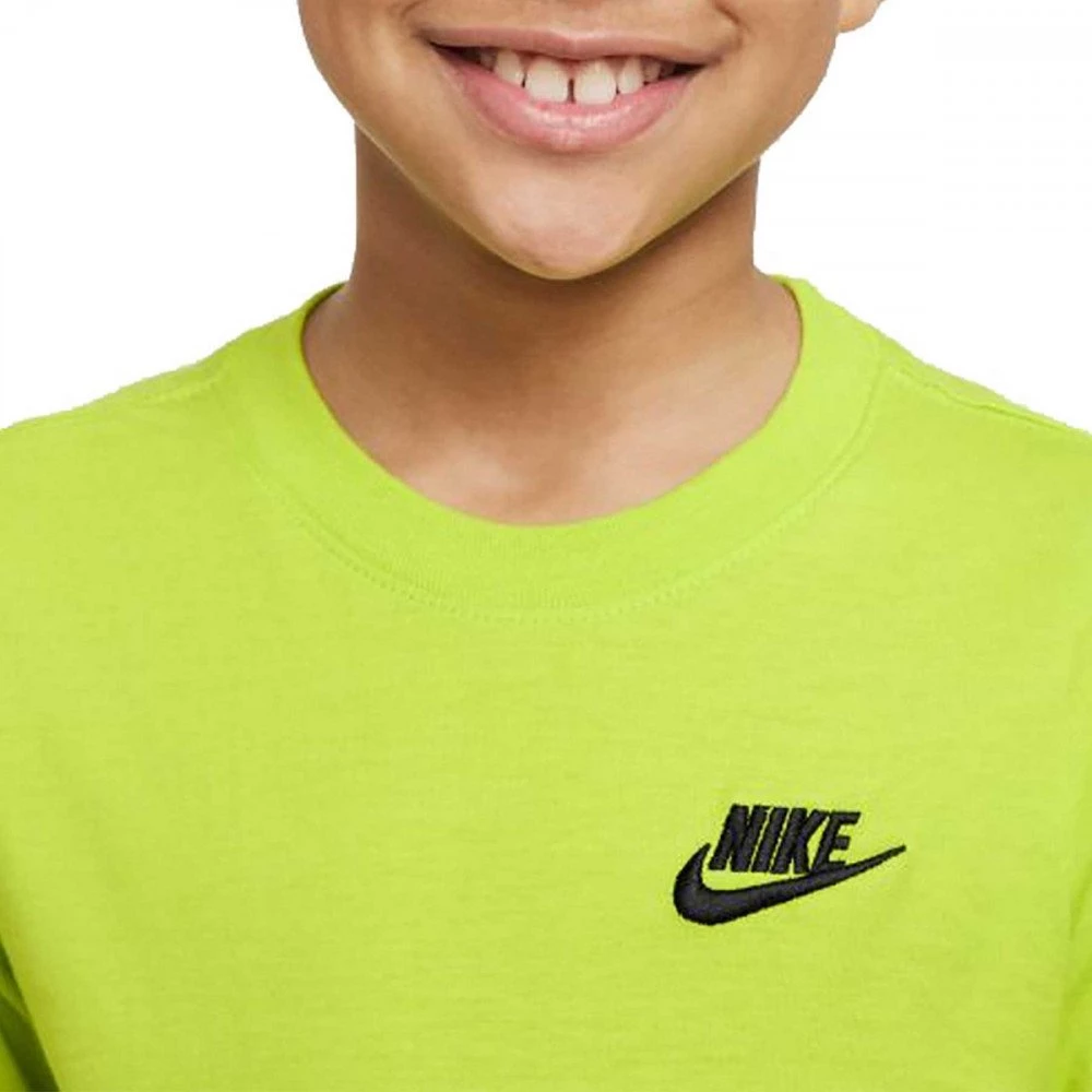 NIKE T-SHIRT FUTURA BAMBINO Verde 5 NIKE T-SHIRT FUTURA BAMBINO Verde - immagine 3