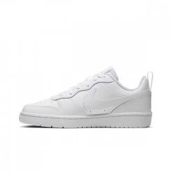 NIKE COURT BOROUGH LOW 2 BAMBINO Bianco -Offerta Economica Novità nike bq5448 nike court borough low 2 gs tutte sneaker bambino 043216401 100 6