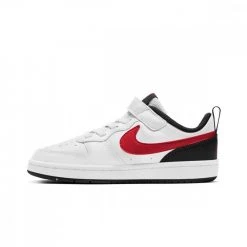 NIKE COURT BOROUGH LOW 2 BAMBINO Bianco -Offerta Economica Novità nike bq5451 court borough low 2 bambino tutte sneaker bambino 044468601 110 4