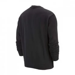 NIKE FELPA GIROCOLLO CLUB MINI LOGO Nero -Offerta Economica Novità nike bv2666 felpa girocollo club mini logo sport style uomo 040985701 010 2