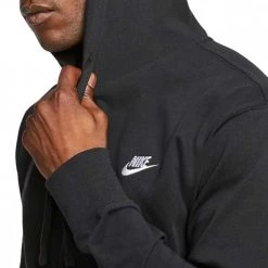 NIKE FELPA CON CAPPUCCIO CLUB JERSEY Nero 7 NIKE FELPA CON CAPPUCCIO CLUB JERSEY Nero -Offerta Economica Novità nike bv2749 felpa con cappuccio club jersey sport style uomo 045007301 010 3