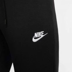 NIKE PANTALONI ESSENTIAL DONNA Nero -Offerta Economica Novità nike bv4099 pantaloni essential felpati donna sport style donna 039814501 010 5