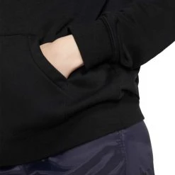 NIKE FELPA CON CAPPUCCIO LOGO ESSENTIAL DONNA Nero -Offerta Economica Novità nike bv4126 felpa con cappuccio logo essential donna sport style donna 039798901 010 5