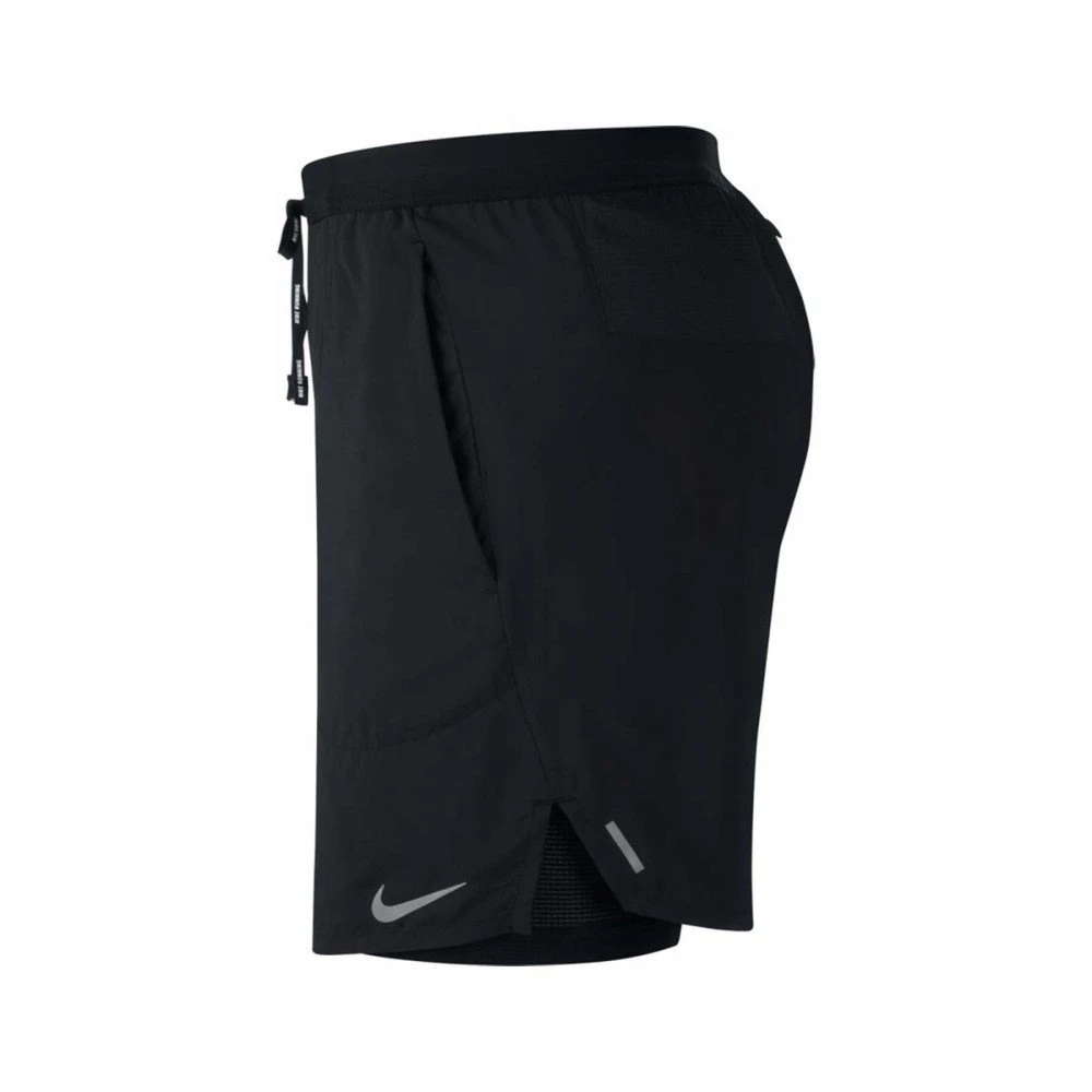 NIKE SHORT DRI-FIT FLEX STRIDE 2-IN-1 7" Nero 4 NIKE SHORT DRI-FIT FLEX STRIDE 2-IN-1 7" Nero - immagine 2