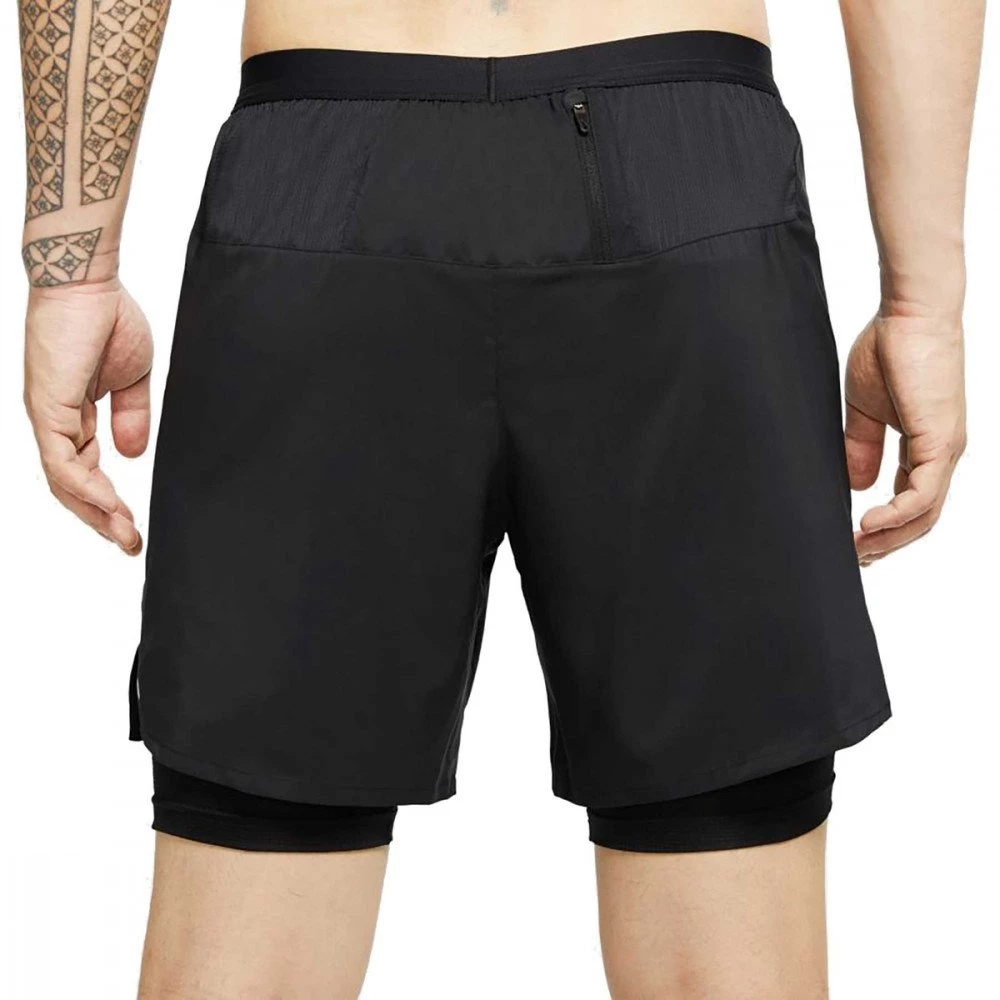 NIKE SHORT DRI-FIT FLEX STRIDE 2-IN-1 7" Nero 7 NIKE SHORT DRI-FIT FLEX STRIDE 2-IN-1 7" Nero - immagine 5