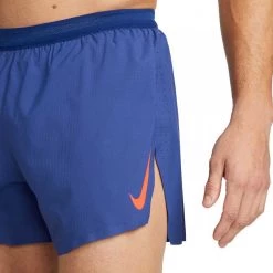 NIKE SHORT AEROSWIFT 4" Blu -Offerta Economica Novità nike cj7840 short aeroswift 4 abbigliamento running uomo 044566301 455 4