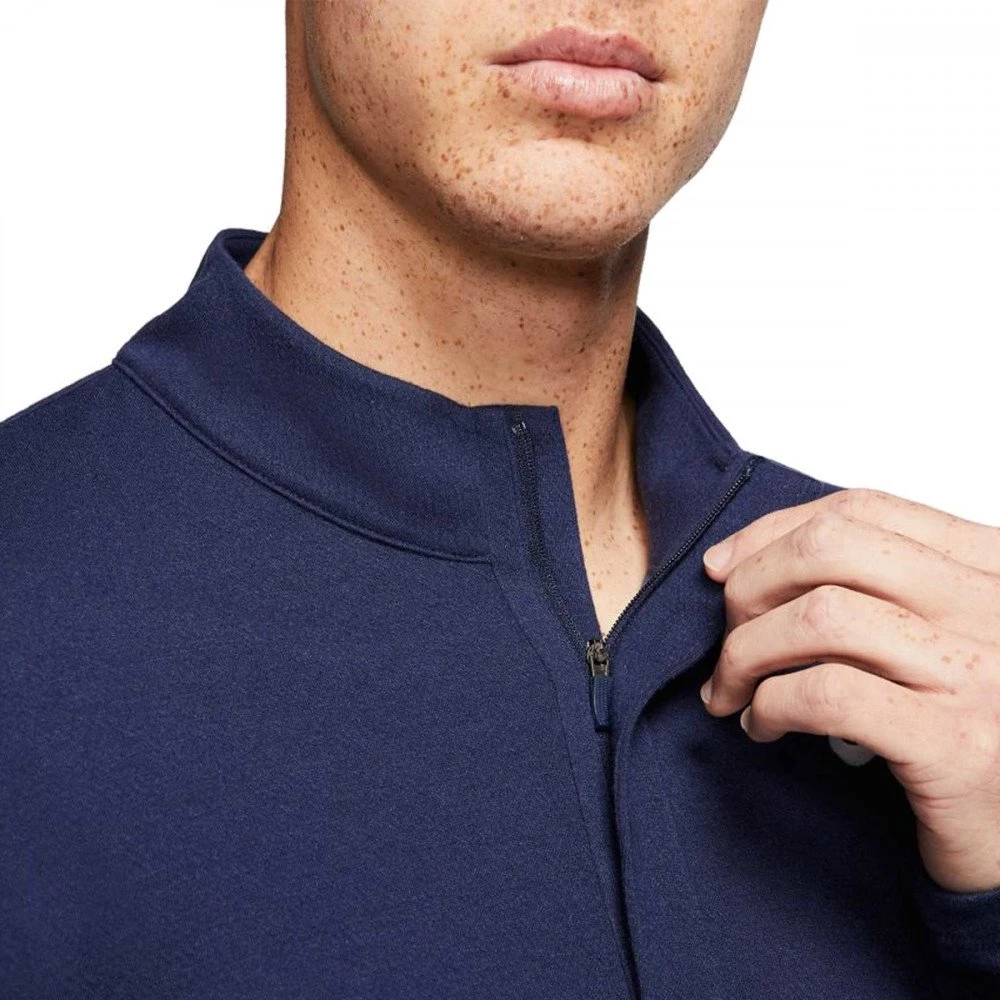 NIKE FELPA 1/2 ZIP DRI-FIT VICTORY Blu 5 NIKE FELPA 1/2 ZIP DRI-FIT VICTORY Blu - immagine 3