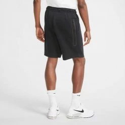 NIKE BERMUDA TECH FLEECE Nero -Offerta Economica Novità nike cu4503 short tech fleece sport style uomo 040987501 010 4