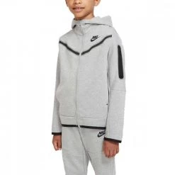 NIKE FELPA FULL ZIP CON CAPPUCCIO TECH FLEECE BAMBINO Grigio 10 NIKE FELPA FULL ZIP CON CAPPUCCIO TECH FLEECE BAMBINO Grigio -Offerta Economica Novità nike cu9223 felpa full zip con cappuccio tech fleece bambino abbigliamento bambino 040977601 063 3
