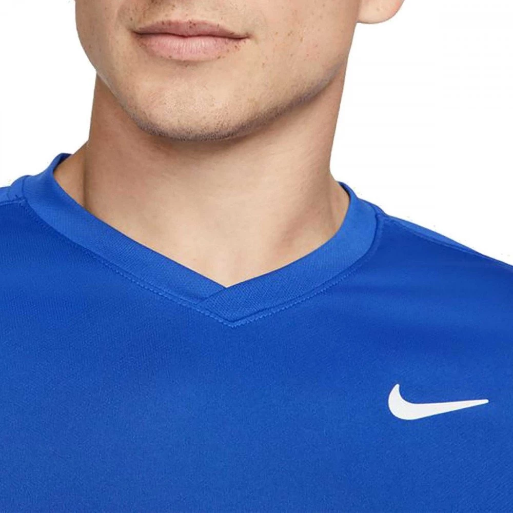 T-SHIRT NIKECOURT DRI-FIT VICTORY Royal 5 T-SHIRT NIKECOURT DRI-FIT VICTORY Royal - immagine 3