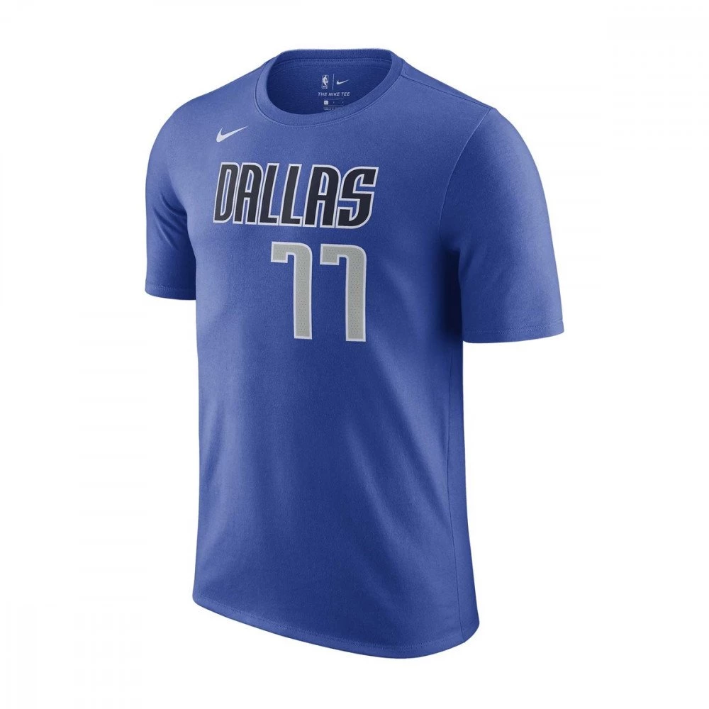 NIKE T-SHIRT NAME NUMBER DONCIC MAVERICKS Royal 3 NIKE T-SHIRT NAME NUMBER DONCIC MAVERICKS Royal