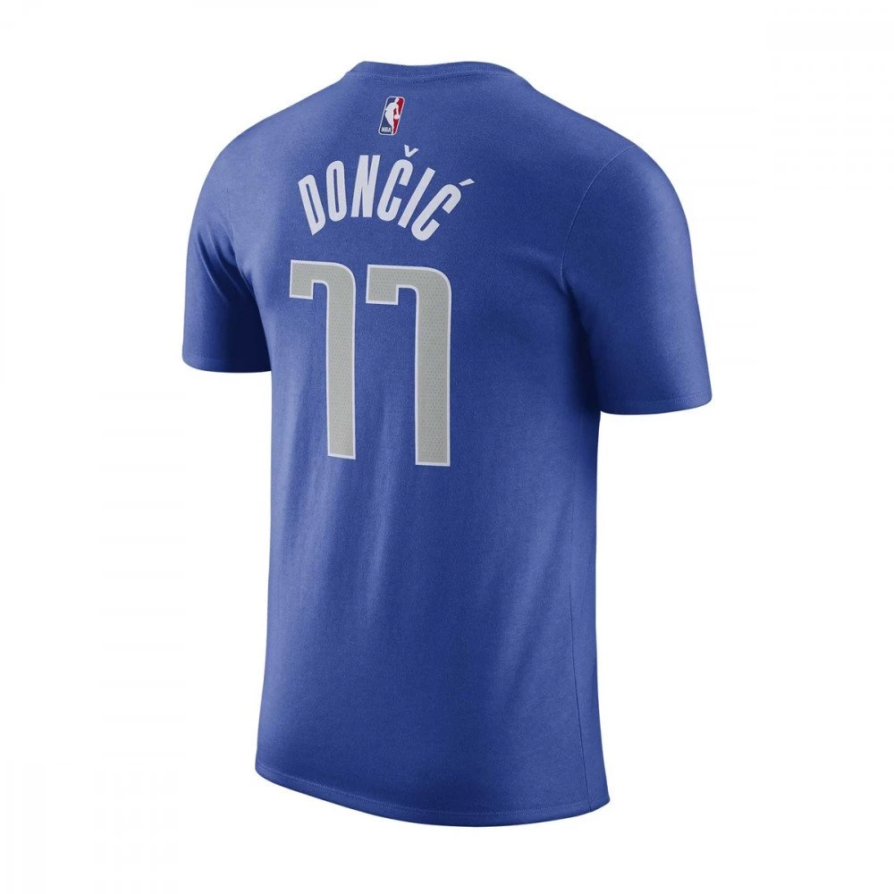 NIKE T-SHIRT NAME NUMBER DONCIC MAVERICKS Royal 4 NIKE T-SHIRT NAME NUMBER DONCIC MAVERICKS Royal - immagine 2