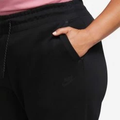 NIKE PANTALONI TECH FLEECE DONNA Nero -Offerta Economica Novità nike cw4292 pantalone tech fleece donna sport style donna 040981501 010 6