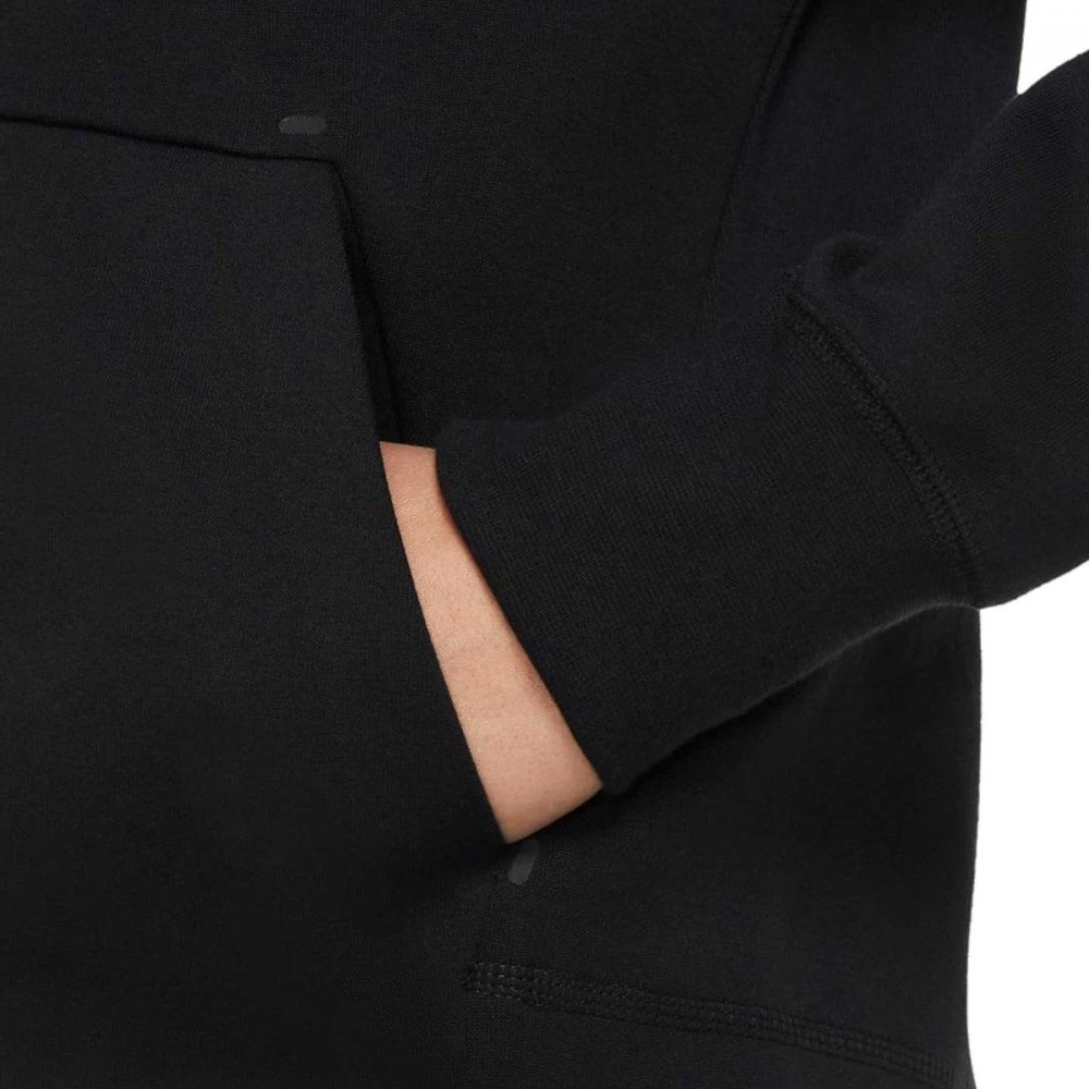 NIKE FELPA FULL ZIP CON CAPPUCCIO TECH FLEECE DONNA Nero 8 NIKE FELPA FULL ZIP CON CAPPUCCIO TECH FLEECE DONNA Nero - immagine 6