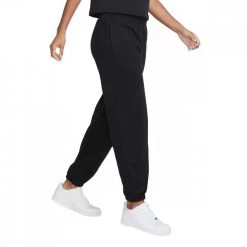 NIKE PANTALONI SOLO SWOOSH DONNA Nero
