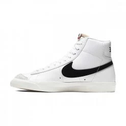 NIKE BLAZER MID '77 DONNA Bianco -Offerta Economica Novità nike cz1055 blazer mid 77 donna tutte sneaker donna 040754201 100 6