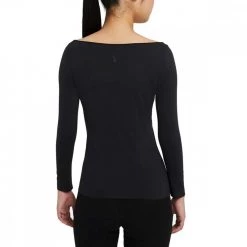 NIKE MAGLIA MANICA LUNGA YOGA LUXE DONNA Nero -Offerta Economica Novità nike da0719 maglia manica lunga yoga luxe donna abbigliamento training e palestra donna 044572401 010 2