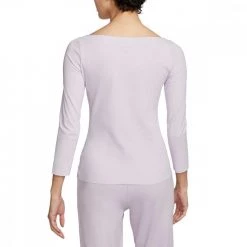 NIKE MAGLIA MANICA LUNGA YOGA LUXE DONNA Rosa -Offerta Economica Novità nike da0719 maglia manica lunga yoga luxe donna abbigliamento training e palestra donna 044572501 530 2