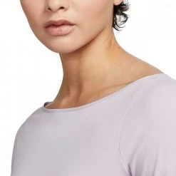 NIKE MAGLIA MANICA LUNGA YOGA LUXE DONNA Rosa -Offerta Economica Novità nike da0719 maglia manica lunga yoga luxe donna abbigliamento training e palestra donna 044572501 530 3