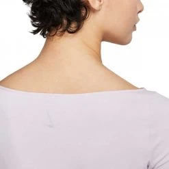 NIKE MAGLIA MANICA LUNGA YOGA LUXE DONNA Rosa -Offerta Economica Novità nike da0719 maglia manica lunga yoga luxe donna abbigliamento training e palestra donna 044572501 530 4