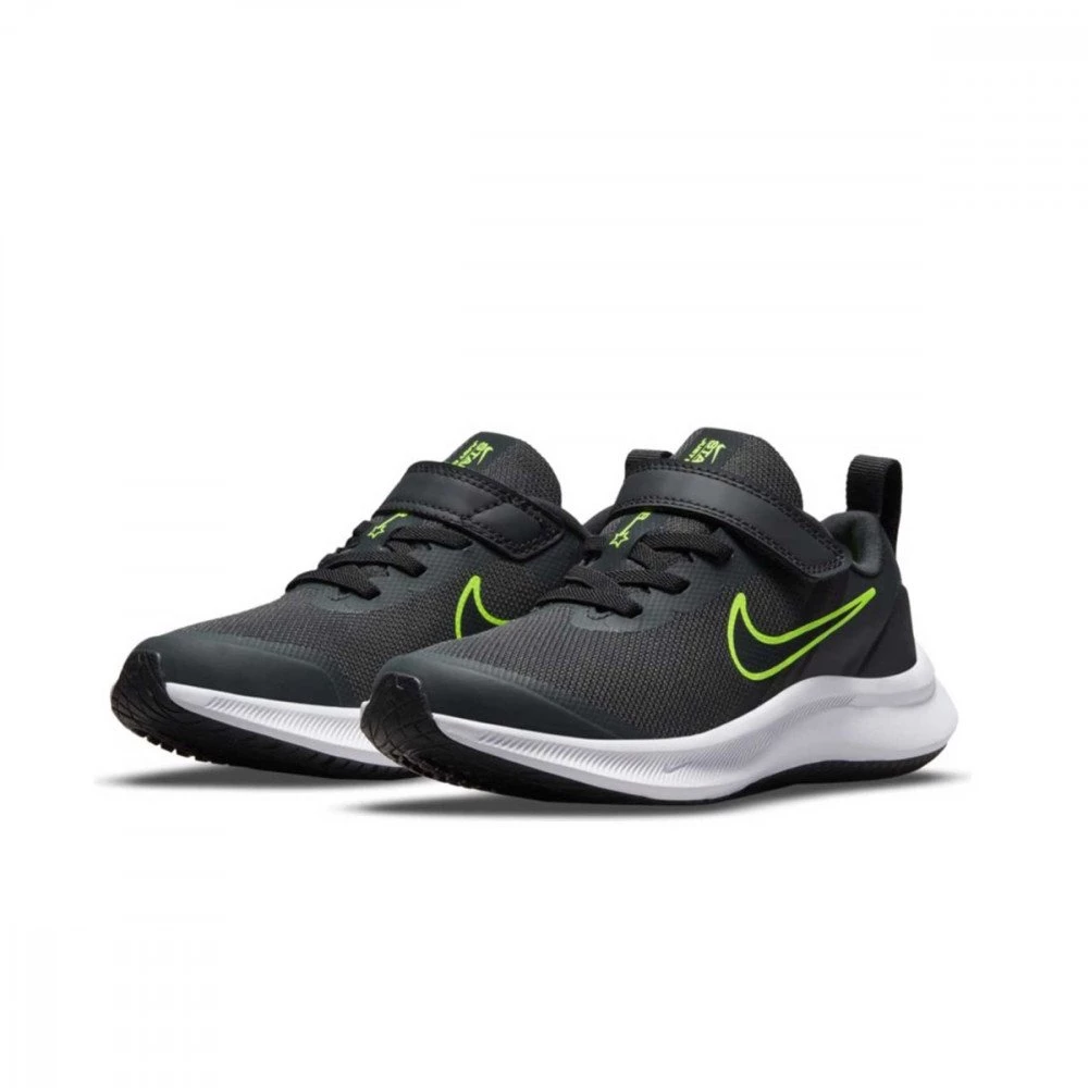 NIKE STAR RUNNER 3 BAMBINO Nero 4 NIKE STAR RUNNER 3 BAMBINO Nero - immagine 2