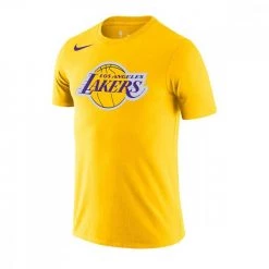 NIKE T-SHIRT ESSENTIAL LOGO LAKERS Giallo