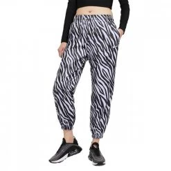 NIKE PANTALONI ICON CLASH WOVEN PRINTED DONNA Viola