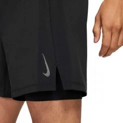 NIKE SHORT YOGA 2IN1 Nero -Offerta Economica Novità nike dc5320 short yoga 2in1 abbigliamento training e palestra uomo 042414501 010 4