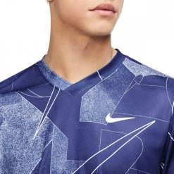 T-SHIRT NIKECOURT DRI-FIT VICTORY PRINTED Viola -Offerta Economica Novità nike dd8333 m nkct dry victory top pr abbigliamento tennis uomo 044471101 455 3
