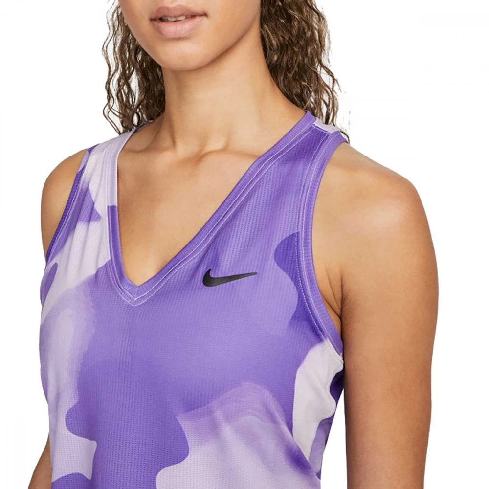 NIKE CANOTTA DRI-FIT VICTORY PRINTED DONNA Rosa 5 NIKE CANOTTA DRI-FIT VICTORY PRINTED DONNA Rosa - immagine 3